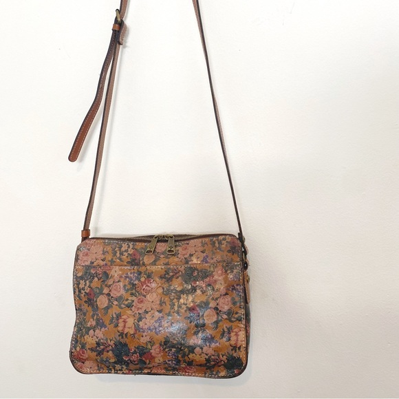 Patricia Nash Bags Patricia Nash Nazaire Top Zip Crossbody Bag In